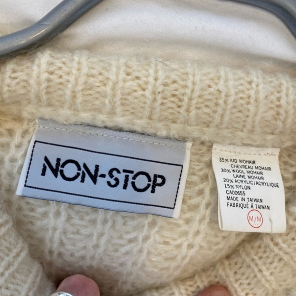 Vintage Mohair blend knit sweater - Picture 6 of 6